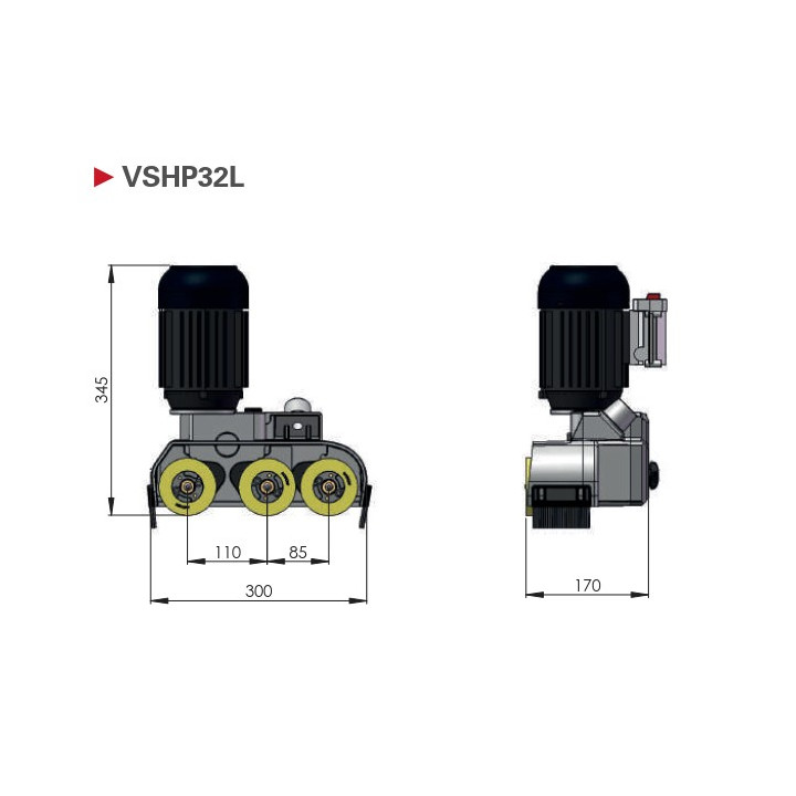 ENTRAINEUR POUR COMBINE STEFF 2032 AVEC POTENCE