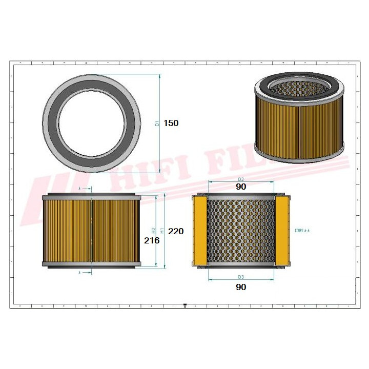 PREFILTRE SA19365 COMPATIBLE BECKER 84040110000