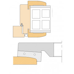 PORTE-OUTILS POUR CHAMBRANLES DE PORTES