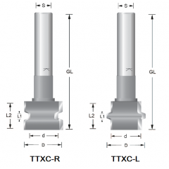 FRAISES DEFONCEUSES : FRAISES TTXC - Z2