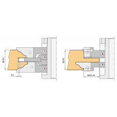 PORTE-OUTILS MULTI-PROFILS PORTES ET PLACARDS