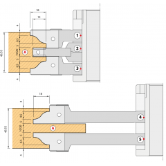 PORTE-OUTILS MULTI-PROFILS PORTES ET PLACARDS