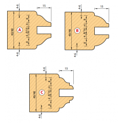 PORTE-OUTILS MULTI-PROFILS PORTES ET PLACARDS