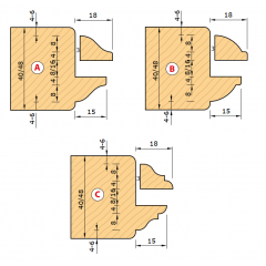 PORTE-OUTILS MULTI-PROFILS PORTES ET PLACARDS