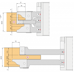 PORTE-OUTILS MULTI-PROFILS PORTES ET PLACARDS
