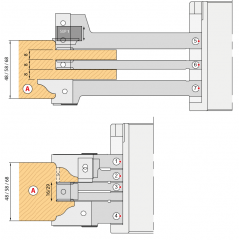 PORTE-OUTILS MULTI-PROFILS PORTES ET PLACARDS