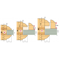 PORTE-OUTILS MULTI-PROFILS PORTES ET PLACARDS