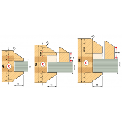 PORTE-OUTILS MULTI-PROFILS PORTES ET PLACARDS