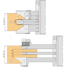 PORTE-OUTILS MULTI-PROFILS PORTES ET PLACARDS